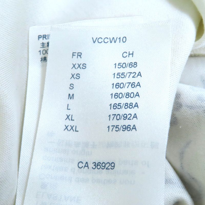 Louis Vuitton 2021 100% Cotton Floral Silk Sleeve Cut And Sewn Yellow XS (size