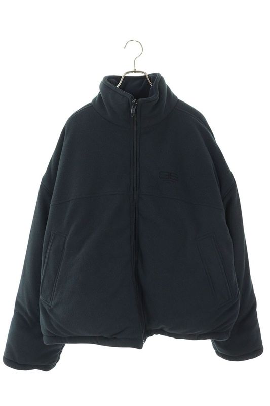 Balenciaga 22AW 704507 Tmq04 Reversible Fleece Jacket Blouson Men's 2