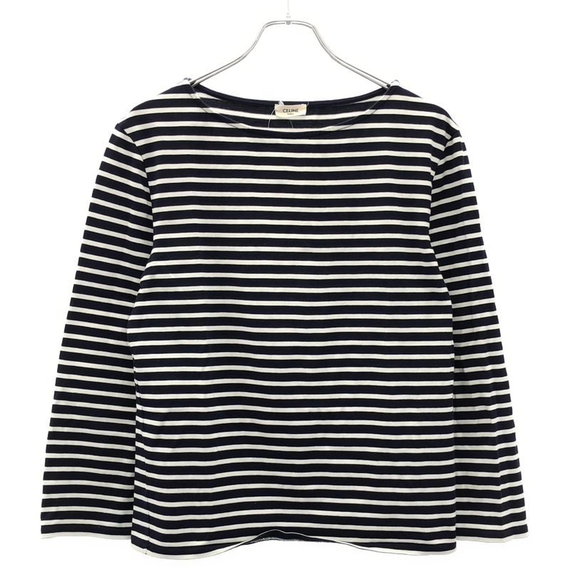 Celine 19ss Striped Cut and Sewn X015680d Navy and White S