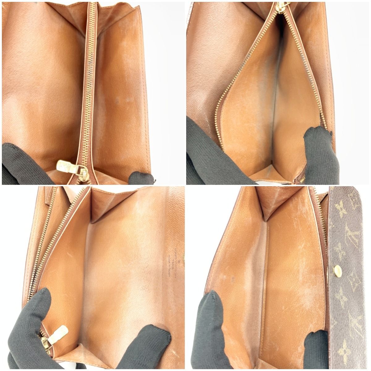 Louis Vuitton Monogram Pochette Porte Monet Credit Bifold Long Wallet M61725