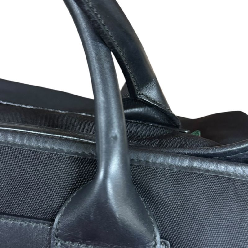 Gucci Sherry Tote Bag Nylon Campus 246394 Black Unisex Gucci  Gucci