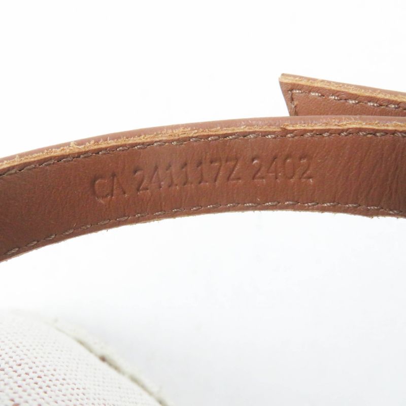 Hermes Indirizzo Noisette GOLD Van Cattle Faubourg Patch Calf Toile Ash