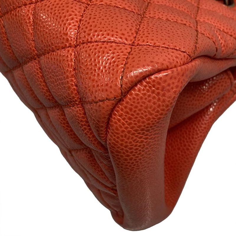 Chanel Shoulder Bag Mademoiselle Beauring Bag Coral Chain Shoulder/silver