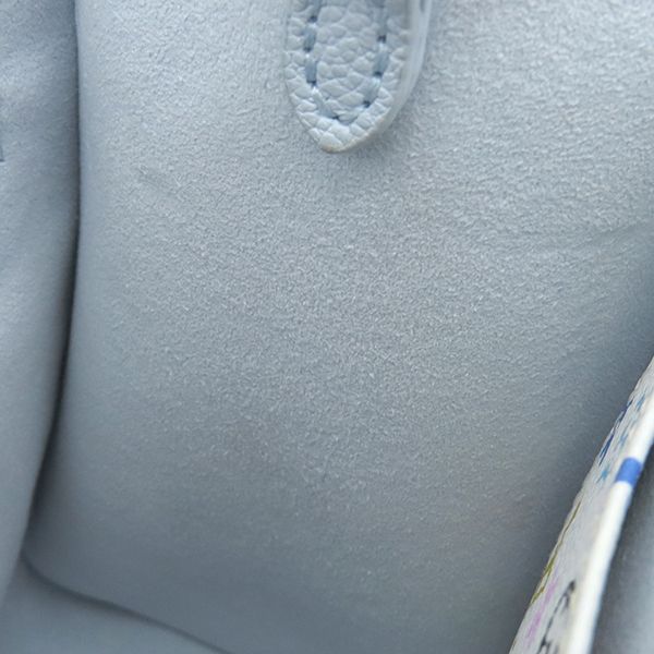 Louis Vuitton 2way Bag LV X Tm on the Go PM Monogram Empreinte Washed Blue Gold