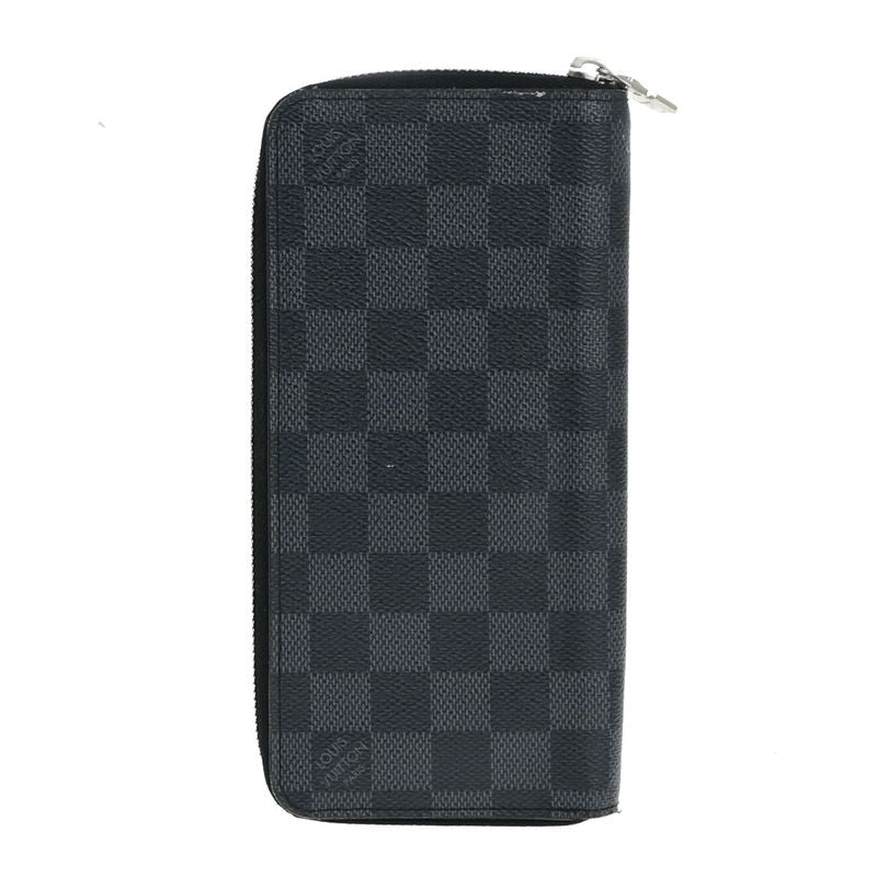 Louis Vuitton Long Zippy Wallet Vertical Damier 86ka436