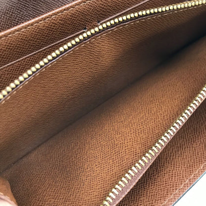 Louis Vuitton Bi-Fold Long Wallet Monogram Portefeuille Sara