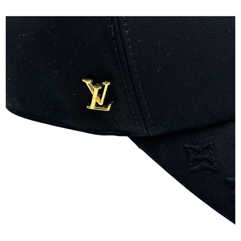 Louis Vuitton Cap LV Filigram Monogram Shape Number: M7293l Black Production