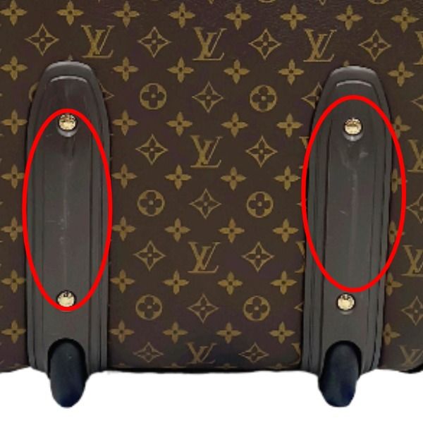 Louis Vuitton M23294 Monogram Travel Bag With Wheels Pegas 55 Carry Bag Louis