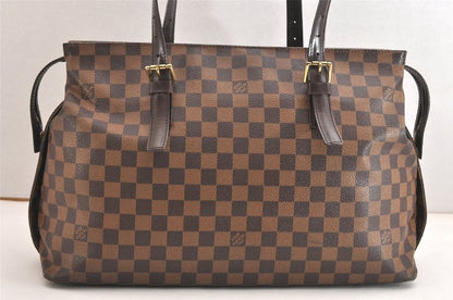 Louis Vuitton Damier Chelsea Shoulder Tote Bag N51119 LV 3054n