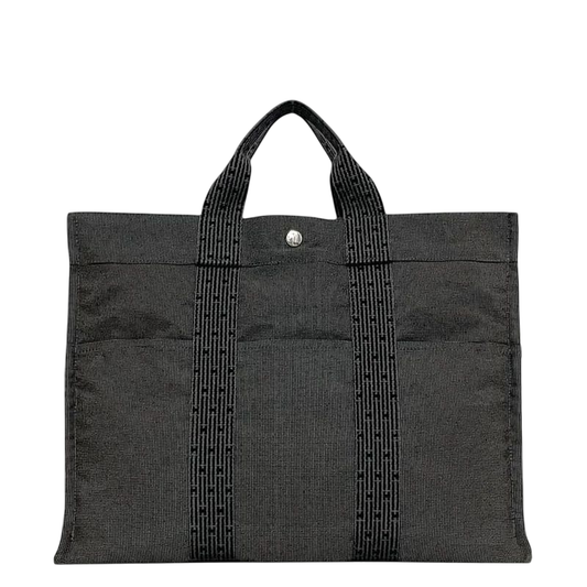 Hermes Tote Her Line Tote MM Grey Yale Excellent Condition