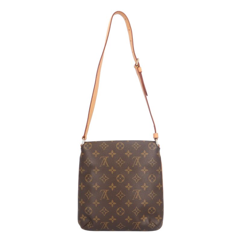 Louis Vuitton Musette Salsa Short Monogram Handbag Monogram Canvas M51258 Brown