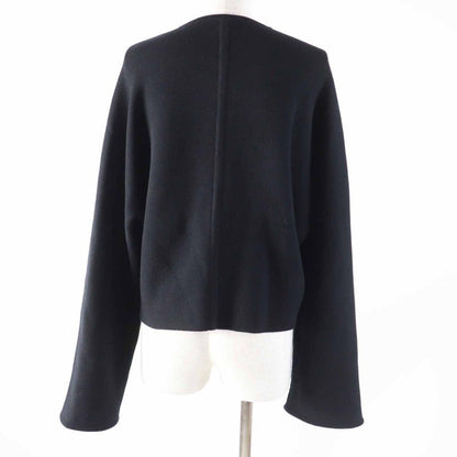 Hermes 23AW 3h2200d2 Wool Cashmere Silver Hardware Lining H Pattern Zip Up