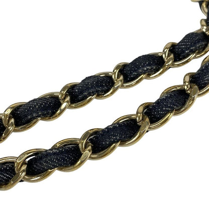 Chanel Tote Bag - Dark Navy White And Multi Embroidered Night Flight Chain