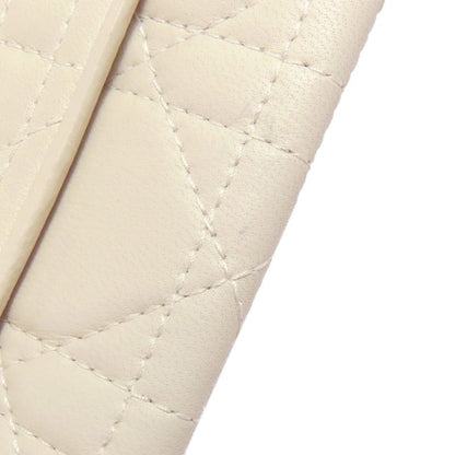 Christian DIOR Cannage Key Case Calf Women