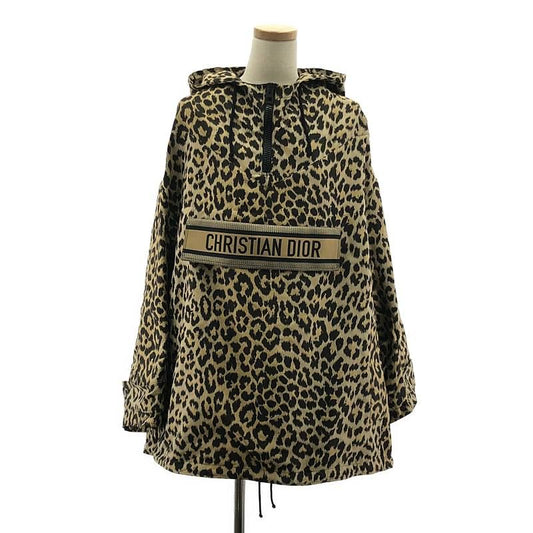 Christian DIOR | 2021aw | Leopard Jacquard Anorak Jacket BEE Embroidery Unisex