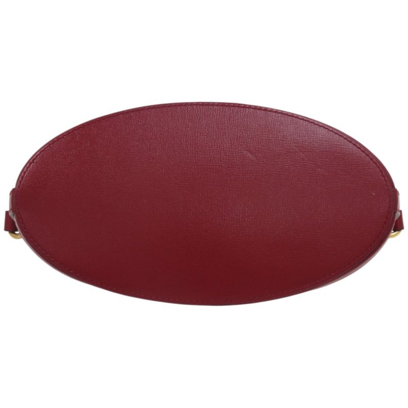 Gucci Horsebit 1955 Bucket Bag 602118 525040 Leather Red Shoulder Bag 1528 Gucci