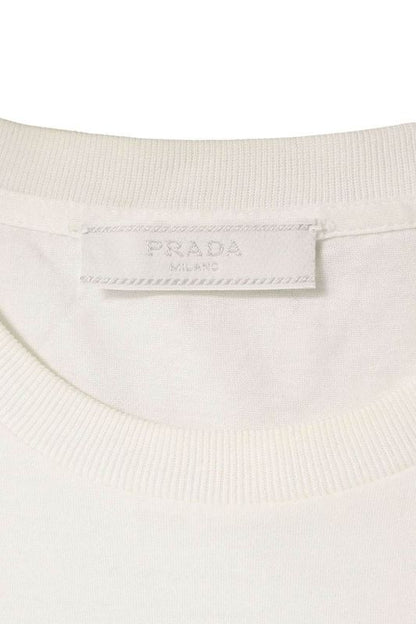 Prada Ujn815 Rubber Logo T-shirt Men's S