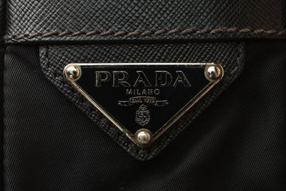Prada Shoulder Bag Prada Crossbody Bag Nylon Black Va0189