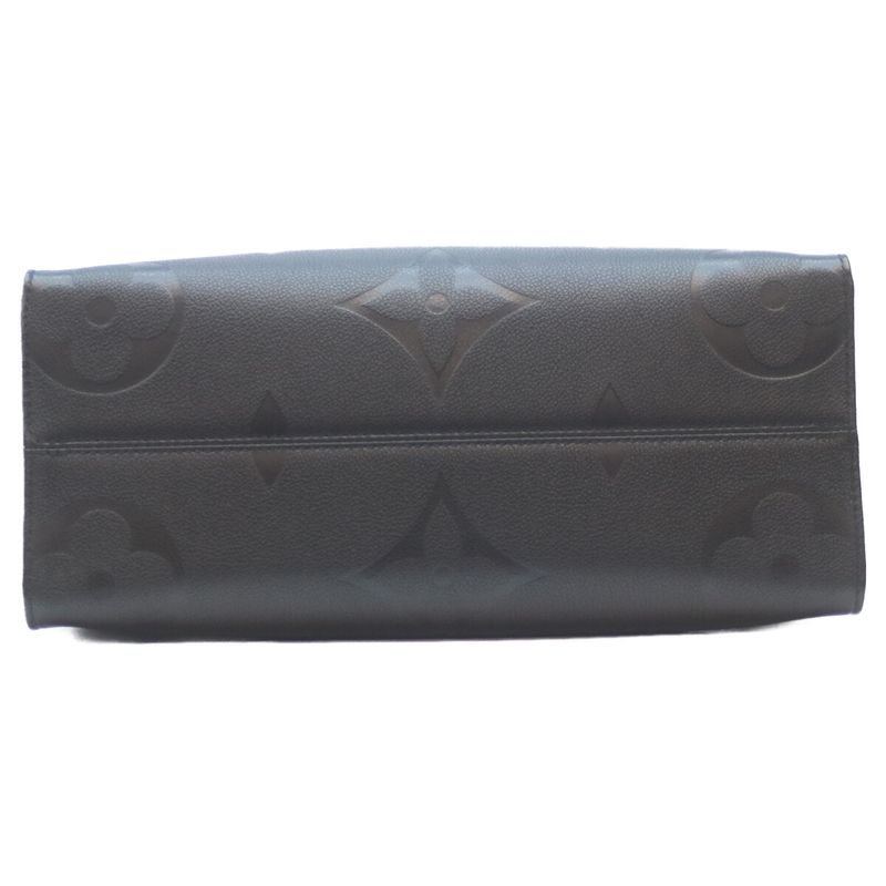 Louis Vuitton M45595 Black Monogram Empreinte On The Go MM Giant Tote Bag