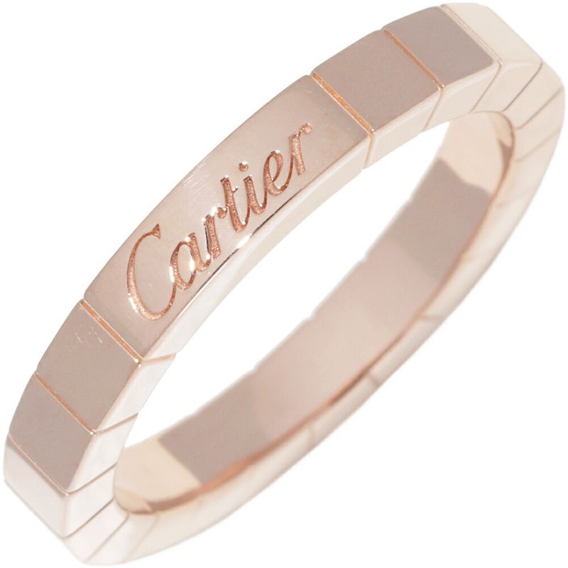 Cartier Rings 18K Pink Gold Lanier Ring Width 3mm (012in) B40483