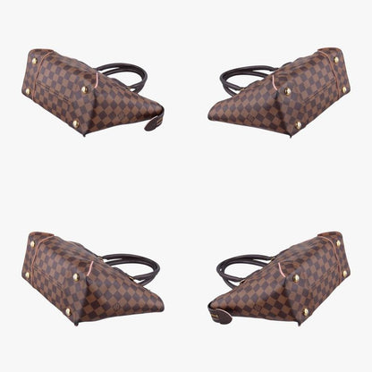 Louis Vuitton Caisa Tote PM Brown Rose Ballerine Damier Canvas N41554 Unknown