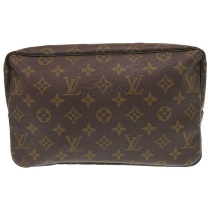 Louis Vuitton Trousse Toilette 28 Monogram M47522 Brown Second Bag LV 0903