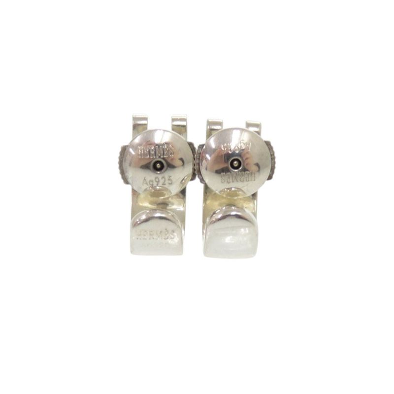 Hermes Hera Cles Silver 925 Silver Earrings 2189 Hermes