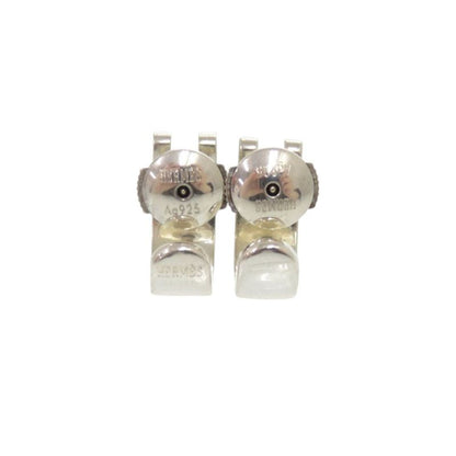 Hermes Hera Cles Silver 925 Silver Earrings 2189 Hermes