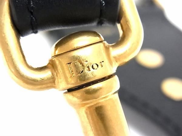 Christian Dior Canvas Shoulder Strap For Bag Shoulder Women Black And