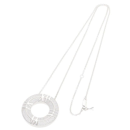 Tiffany & Co Atlas X Closed Circle Pendant Necklace Men's
