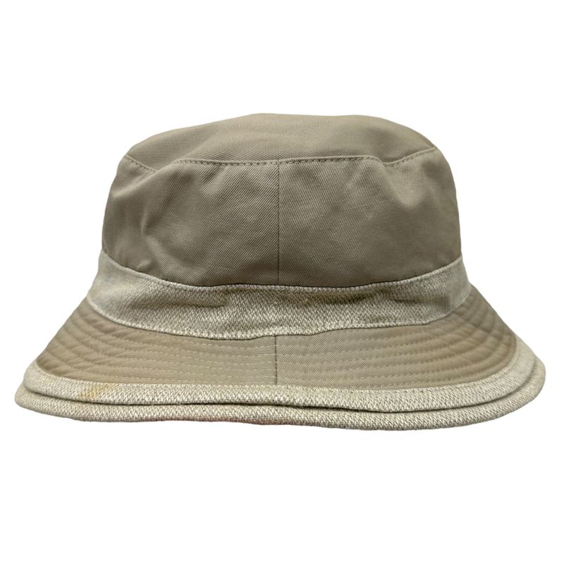 Hermes Motsch Double Brim Bucket Hat Double Brim Bucket Hat 56 Beige Cotton