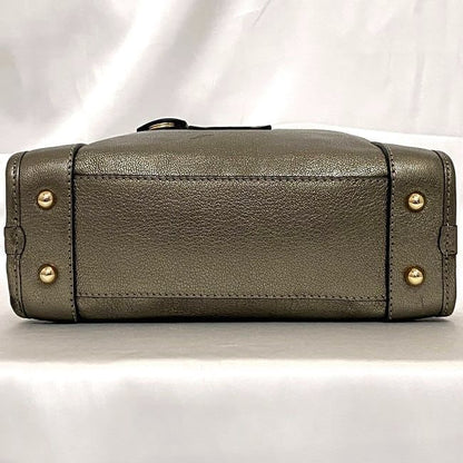 Loewe Handbag Amazona 23 Gold Anagram