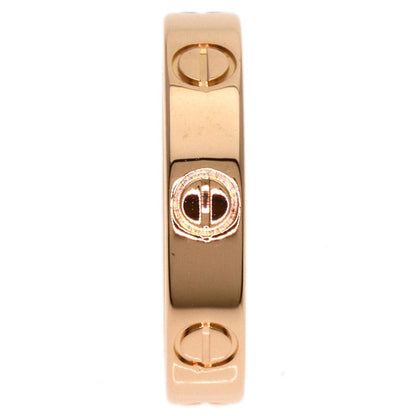 Cartier Mini Love Ring #48 Ring - 18K Pink Gold Ladies