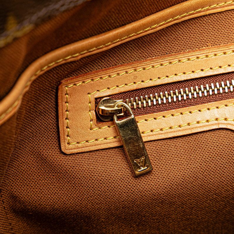 Louis Vuitton Monogram Vavin GM Shoulder Bag Tote Bag M51170 Brown PVC Leather