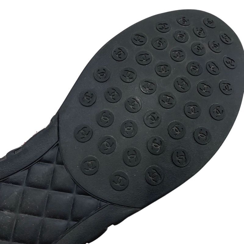 Chanel Sneakers Shoes Pile Coco Mark Multicolor Men's