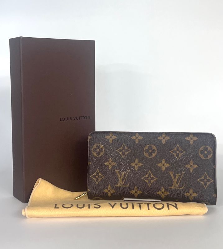 Louis Vuitton Long Wallet Monogram Portmonnais Zip M61727 04bs189