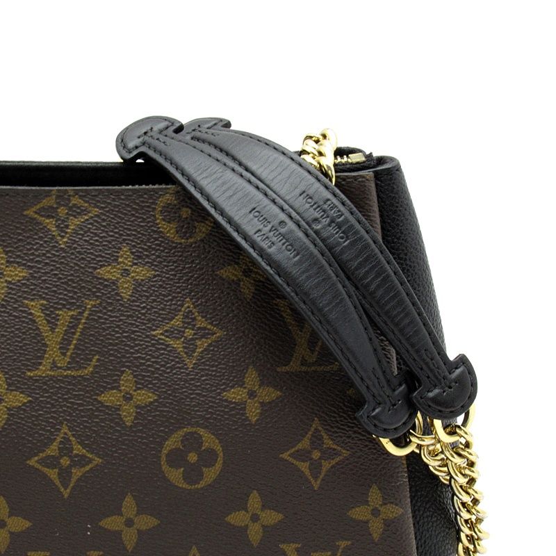 Louis Vuitton Scuff N' BB M43775 Monogram Women's Shoulder Bag Brown Excellent