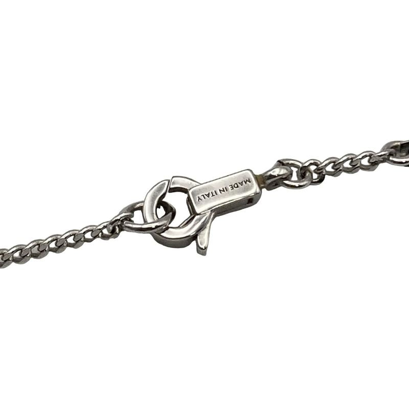 Celine Necklace Triomphe Silver And Clear