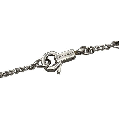 Celine Necklace Triomphe Silver And Clear