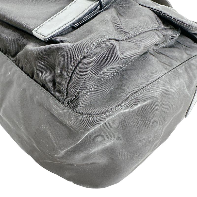 Prada Crossbody Body Bag Triangle Logo Shoulder Bag Prada Black