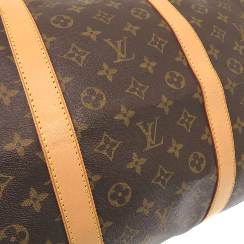 Louis Vuitton Keepall Bandoliere 60 Monogram M41412 Boston Bag LV 1065 Louis