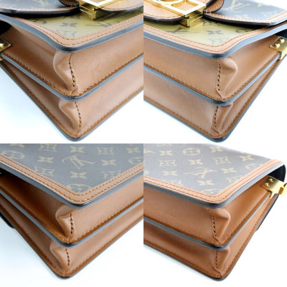 Louis Vuitton Monogram Reverse Dauphine Mini Shoulder Bag M44580 Brown