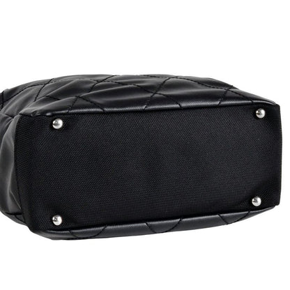 Chanel Paris Biarritz PM Tote Bag Coated Canvas Coco Mark