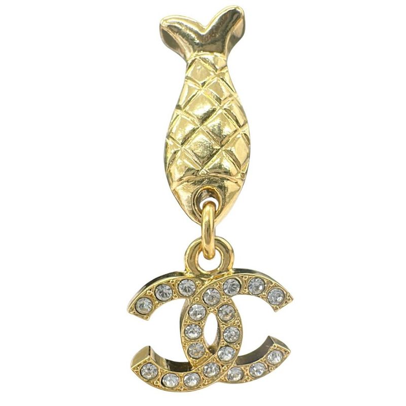 Chanel Rhinestone Earrings