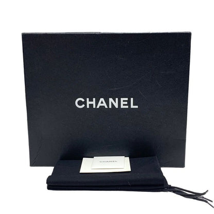 Chanel Sandals Shoes Leather Pink Silver Coco Mark Chain Dot Metallic