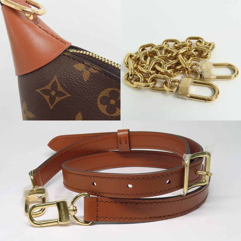 Louis Vuitton Loup Hobo M46311 Monogram Reverse Shoulder Bag Brown