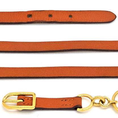 Hermes Leather Bracelet Ettelier Dubreuter Double Winding T2 Arm Circumference