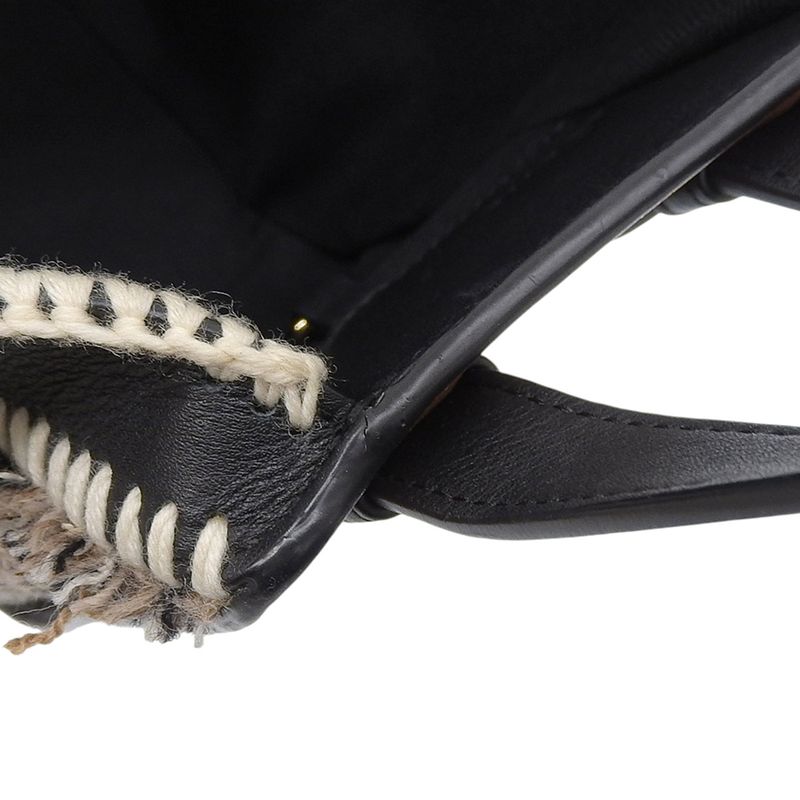 Loewe 2019 Item Hammock Anagram Leather Tweed Tote Handbag S Lady Office Travel