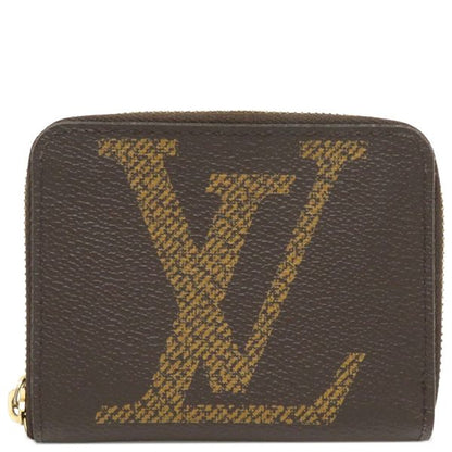 Louis Vuitton Coin Case Zippy Coin Purse Monogram Giant Canvas Monogram Gold