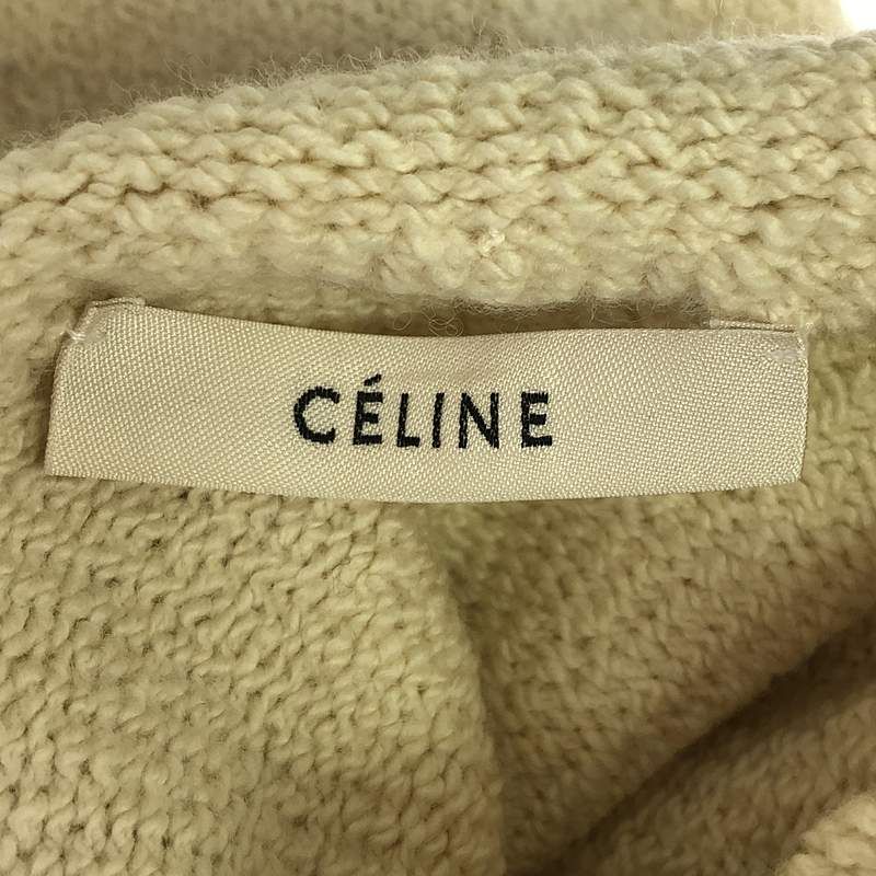 Celine - Phoebe Period Pullover Knit Dress - S - Ivory - Women's